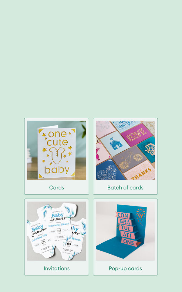 Projects you can select within the machine quiz to find your perfect match.