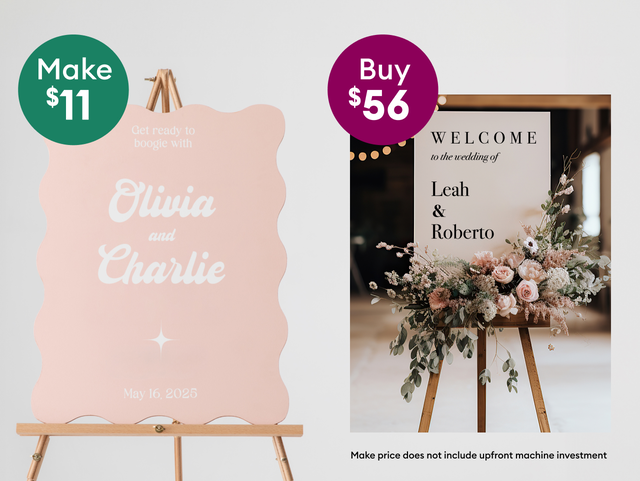 Common wedding projects you can make rather than buy